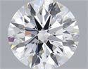 Lab Grown Diamond 1.21 Carats, Round with Ideal Cut, E Color, VS1 Clarity and Certified by IGI