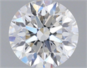 Lab Grown Diamond 1.21 Carats, Round with Excellent Cut, E Color, VS1 Clarity and Certified by IGI