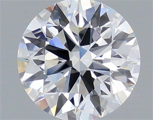 Picture of Lab Grown Diamond 1.37 Carats, Round with Excellent Cut, D Color, VVS2 Clarity and Certified by IGI