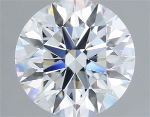 Picture of Lab Grown Diamond 1.37 Carats, Round with Excellent Cut, D Color, VVS2 Clarity and Certified by IGI