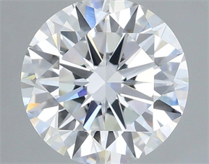 Picture of Lab Grown Diamond 1.37 Carats, Round with Excellent Cut, E Color, VVS2 Clarity and Certified by IGI
