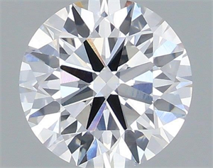 Picture of Lab Grown Diamond 1.12 Carats, Round with Ideal Cut, E Color, VVS2 Clarity and Certified by IGI