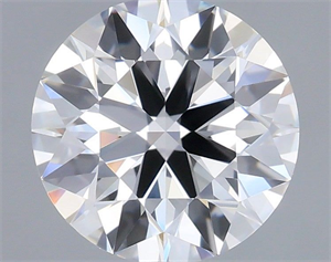 Picture of Lab Grown Diamond 1.37 Carats, Round with Ideal Cut, E Color, VVS2 Clarity and Certified by IGI