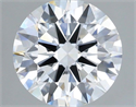 Lab Grown Diamond 1.37 Carats, Round with Excellent Cut, E Color, VVS2 Clarity and Certified by IGI