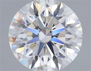Picture of Lab Grown Diamond 1.37 Carats, Round with Excellent Cut, E Color, VVS2 Clarity and Certified by IGI