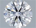 Lab Grown Diamond 1.19 Carats, Round with Ideal Cut, F Color, SI1 Clarity and Certified by IGI