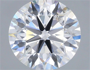 Picture of Lab Grown Diamond 1.37 Carats, Round with Excellent Cut, E Color, VVS2 Clarity and Certified by IGI