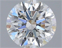 Lab Grown Diamond 1.22 Carats, Round with Excellent Cut, F Color, VS2 Clarity and Certified by IGI