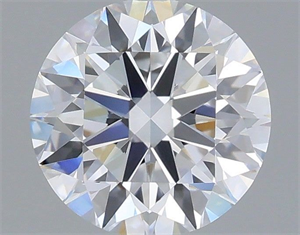 Picture of Lab Grown Diamond 1.22 Carats, Round with Excellent Cut, D Color, VS2 Clarity and Certified by IGI