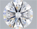 Lab Grown Diamond 1.22 Carats, Round with Excellent Cut, E Color, VS1 Clarity and Certified by IGI