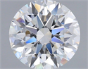 Lab Grown Diamond 1.37 Carats, Round with Ideal Cut, E Color, VVS2 Clarity and Certified by IGI