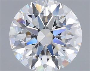 Picture of Lab Grown Diamond 1.37 Carats, Round with Ideal Cut, E Color, VVS2 Clarity and Certified by IGI