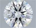 Lab Grown Diamond 1.16 Carats, Round with Ideal Cut, D Color, VS1 Clarity and Certified by IGI
