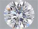 Lab Grown Diamond 1.16 Carats, Round with Ideal Cut, D Color, VS1 Clarity and Certified by IGI