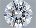 Lab Grown Diamond 1.39 Carats, Round with Excellent Cut, E Color, VVS1 Clarity and Certified by IGI