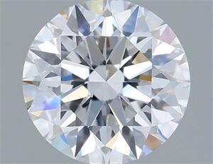 Picture of Lab Grown Diamond 1.39 Carats, Round with Excellent Cut, D Color, VVS2 Clarity and Certified by IGI