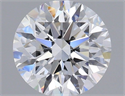 Lab Grown Diamond 1.44 Carats, Round with Very Good Cut, D Color, VVS2 Clarity and Certified by IGI