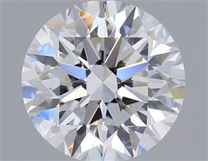 Picture of Lab Grown Diamond 1.44 Carats, Round with Very Good Cut, D Color, VVS2 Clarity and Certified by IGI