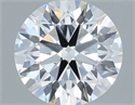 Lab Grown Diamond 1.44 Carats, Round with Ideal Cut, E Color, VVS2 Clarity and Certified by IGI