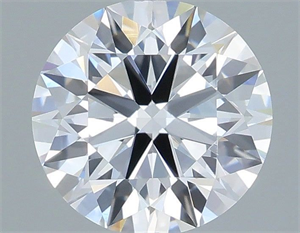 Picture of Lab Grown Diamond 1.44 Carats, Round with Ideal Cut, E Color, VVS2 Clarity and Certified by IGI