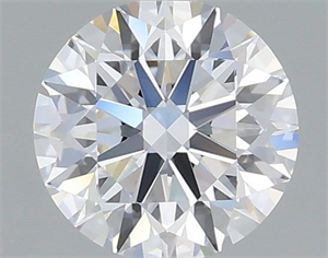 Picture of Lab Grown Diamond 1.08 Carats, Round with Ideal Cut, D Color, VVS2 Clarity and Certified by IGI