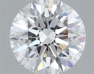 Picture of Lab Grown Diamond 1.08 Carats, Round with Excellent Cut, D Color, VVS2 Clarity and Certified by IGI