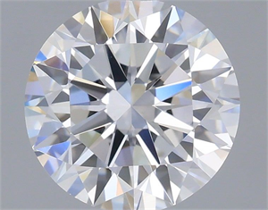 Picture of Lab Grown Diamond 1.09 Carats, Round with Very Good Cut, D Color, VVS2 Clarity and Certified by IGI