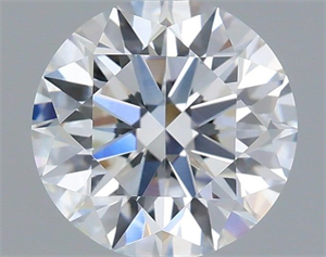 Picture of Lab Grown Diamond 1.09 Carats, Round with Ideal Cut, D Color, VVS2 Clarity and Certified by IGI