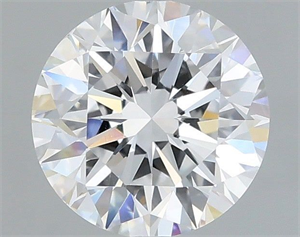 Picture of Lab Grown Diamond 1.09 Carats, Round with Excellent Cut, D Color, VVS2 Clarity and Certified by IGI