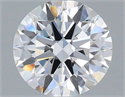 Lab Grown Diamond 1.35 Carats, Round with Excellent Cut, D Color, VVS2 Clarity and Certified by IGI