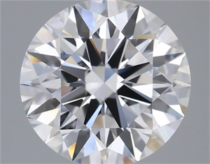 Picture of Lab Grown Diamond 3.53 Carats, Round with Ideal Cut, D Color, IF Clarity and Certified by IGI