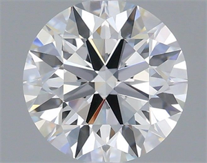 Picture of Lab Grown Diamond 1.35 Carats, Round with Excellent Cut, D Color, VVS2 Clarity and Certified by IGI
