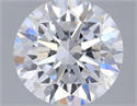 Lab Grown Diamond 1.09 Carats, Round with Very Good Cut, D Color, VVS2 Clarity and Certified by IGI