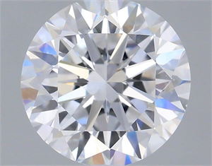 Picture of Lab Grown Diamond 1.09 Carats, Round with Very Good Cut, D Color, VVS2 Clarity and Certified by IGI