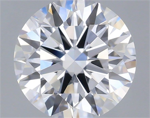 Picture of Lab Grown Diamond 1.09 Carats, Round with Excellent Cut, D Color, VVS2 Clarity and Certified by IGI