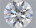 Lab Grown Diamond 1.15 Carats, Round with Excellent Cut, D Color, VS2 Clarity and Certified by IGI