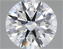 Lab Grown Diamond 3.55 Carats, Round with Ideal Cut, D Color, IF Clarity and Certified by IGI