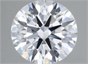 Lab Grown Diamond 3.13 Carats, Round with Ideal Cut, D Color, IF Clarity and Certified by IGI