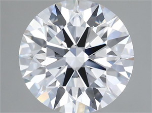 Picture of Lab Grown Diamond 3.13 Carats, Round with Ideal Cut, D Color, IF Clarity and Certified by IGI