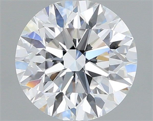 Picture of Lab Grown Diamond 1.06 Carats, Round with Excellent Cut, D Color, VVS2 Clarity and Certified by IGI
