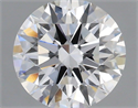 Lab Grown Diamond 1.09 Carats, Round with Ideal Cut, E Color, VVS2 Clarity and Certified by IGI