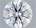 Lab Grown Diamond 1.09 Carats, Round with Ideal Cut, E Color, VVS2 Clarity and Certified by IGI