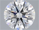 Lab Grown Diamond 1.09 Carats, Round with Ideal Cut, E Color, VVS2 Clarity and Certified by IGI