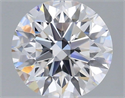 Lab Grown Diamond 1.09 Carats, Round with Ideal Cut, D Color, VS1 Clarity and Certified by IGI