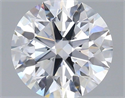Lab Grown Diamond 1.09 Carats, Round with Ideal Cut, D Color, VS1 Clarity and Certified by IGI