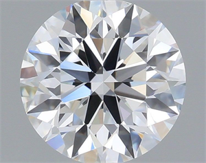Picture of Lab Grown Diamond 1.08 Carats, Round with Excellent Cut, E Color, VVS2 Clarity and Certified by IGI