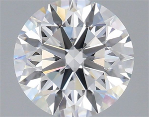 Picture of Lab Grown Diamond 1.08 Carats, Round with Ideal Cut, E Color, VVS2 Clarity and Certified by IGI