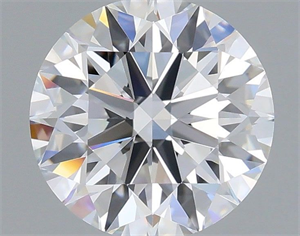 Picture of Lab Grown Diamond 1.08 Carats, Round with Ideal Cut, E Color, VVS2 Clarity and Certified by IGI