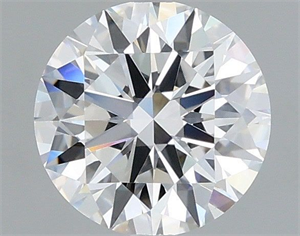 Picture of Lab Grown Diamond 1.08 Carats, Round with Ideal Cut, E Color, VVS2 Clarity and Certified by IGI