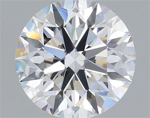 Picture of Lab Grown Diamond 1.09 Carats, Round with Excellent Cut, D Color, VS1 Clarity and Certified by IGI